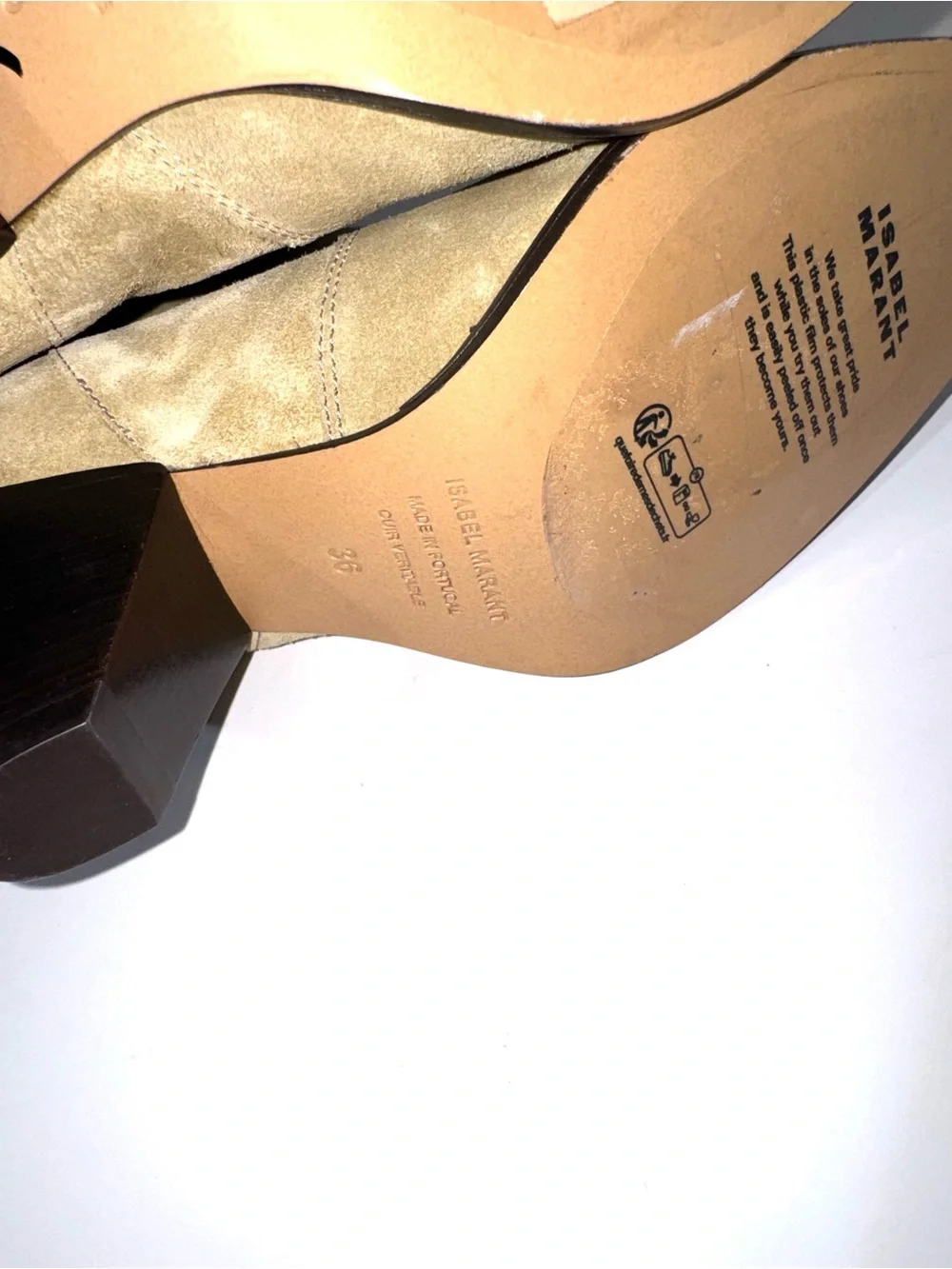 Isabel Marant Darizo Suede Western Boots
